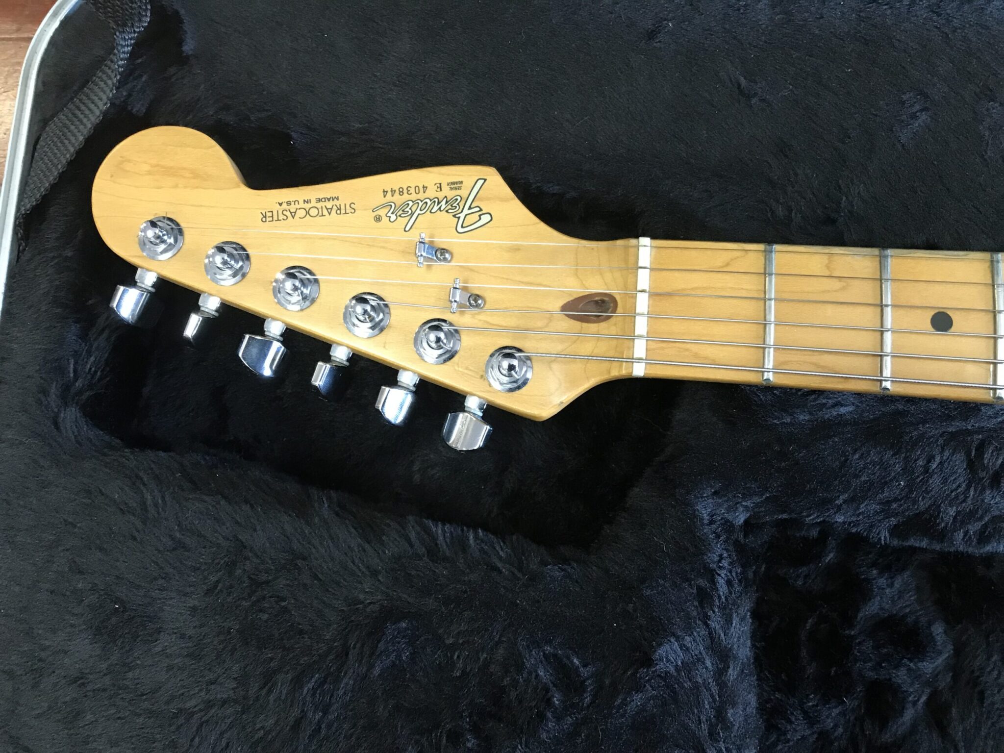 1987 Fender Stratocaster E4 serial number great color – Jimmy 