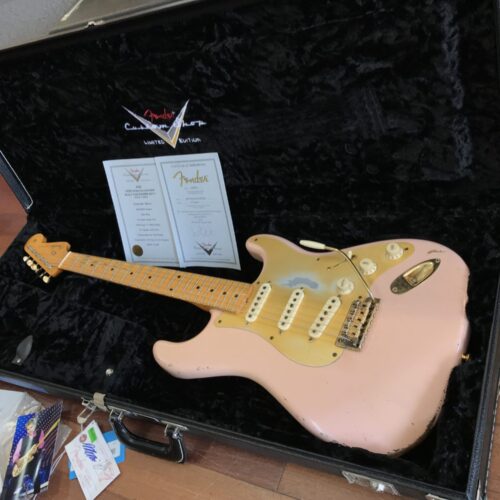 2011 Fender NAMM Custom Shop 56 reissue relic Stratocaster owned and stage played by Keith Howland of Chicago