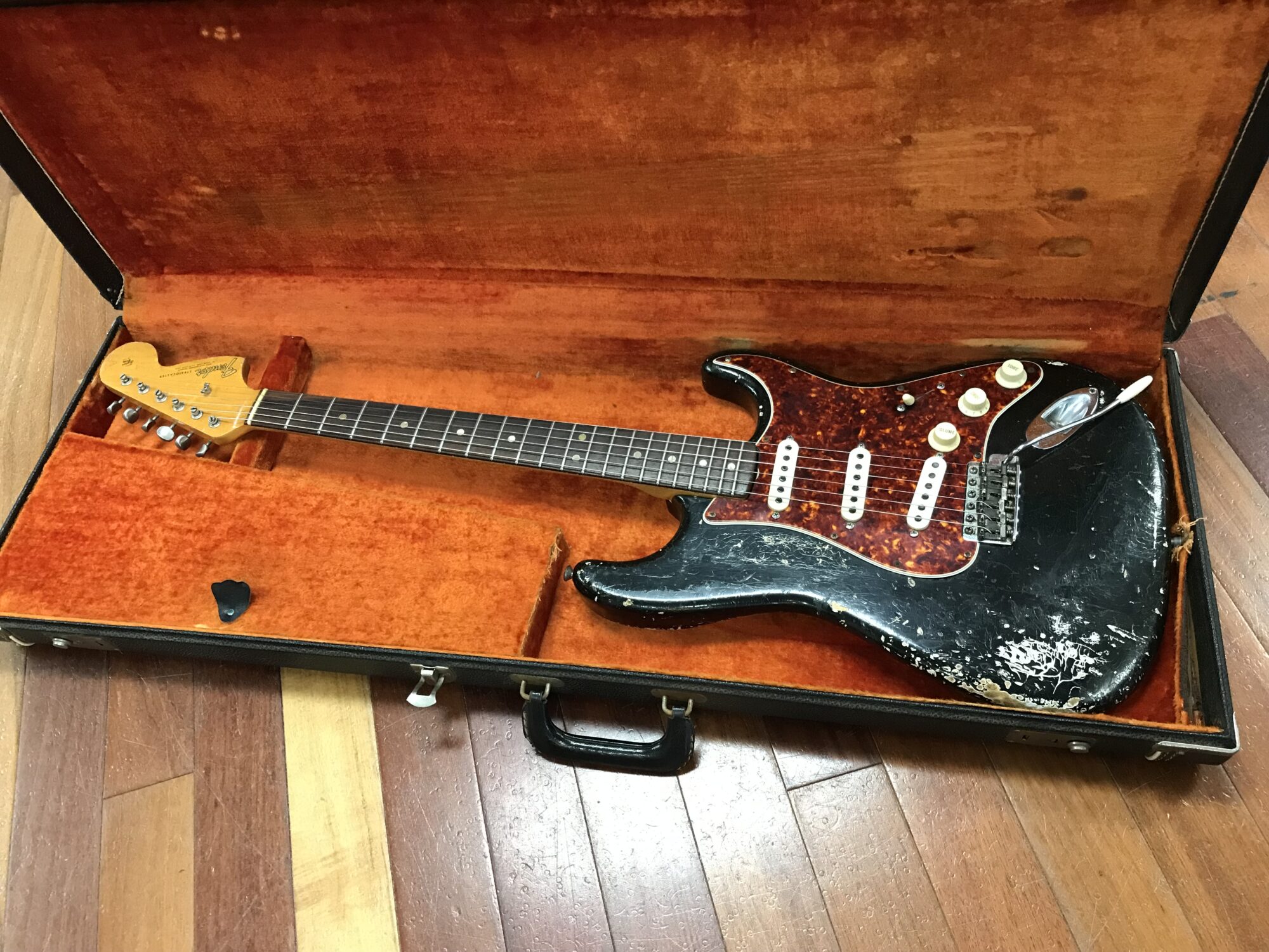 1966 Fender Original factory Black Stratocaster