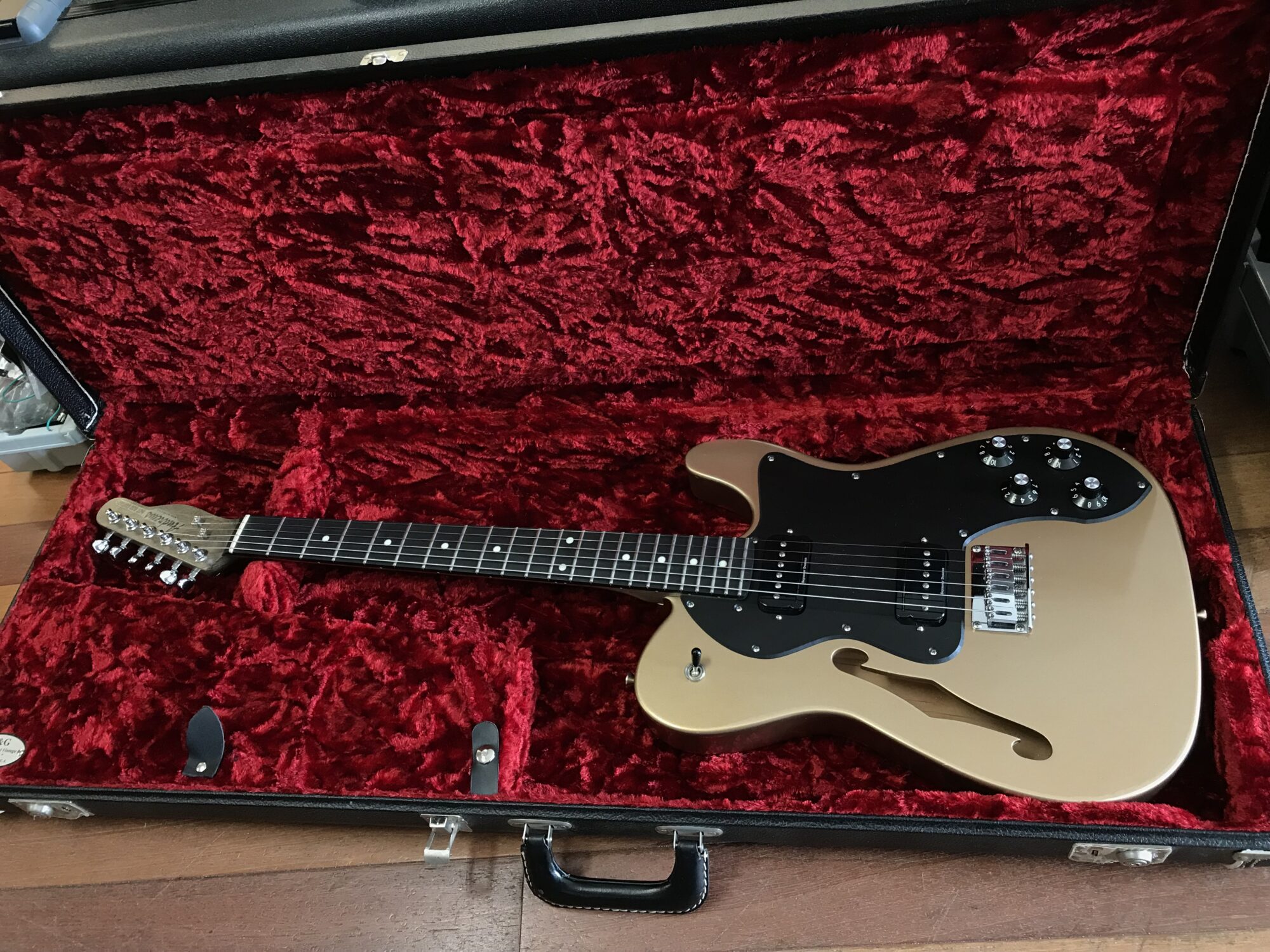 Anderson Hot Rod guitars Thinline Telecaster
